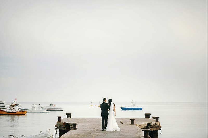 Locais para casamento na praia litoral Norte